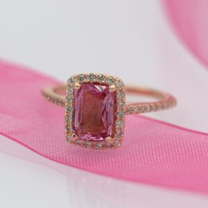 Anillo rosado